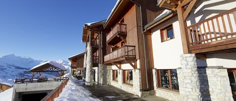 Façade de l’hébergement