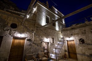 Front of property – evening/night