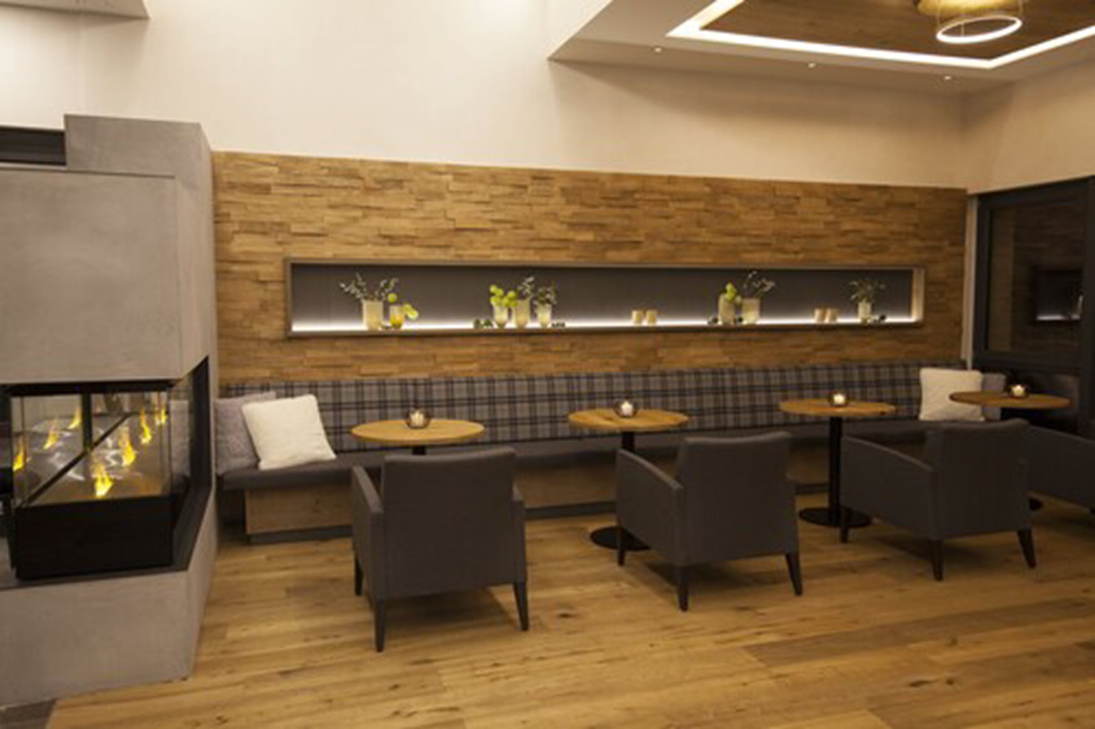 อาหารเช้าแบบบุฟเฟ่ต์ในวันเสาร์-อาทิตย์ (EUR 15 ต่อคน)