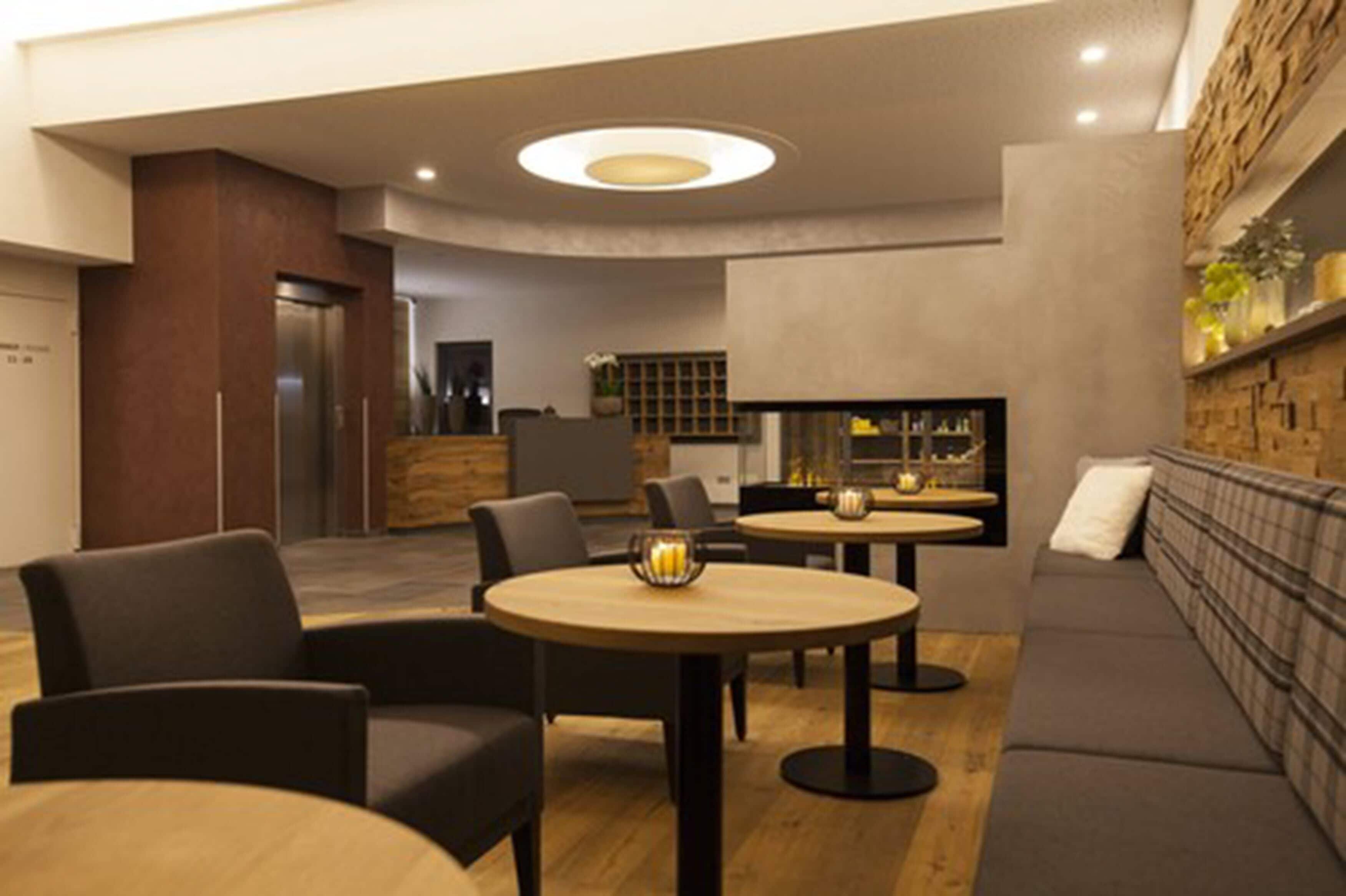 Àrea amb seients del vestíbul