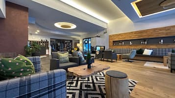 Sala de estar en el lobby