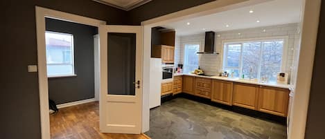 Shared fridge, microwave