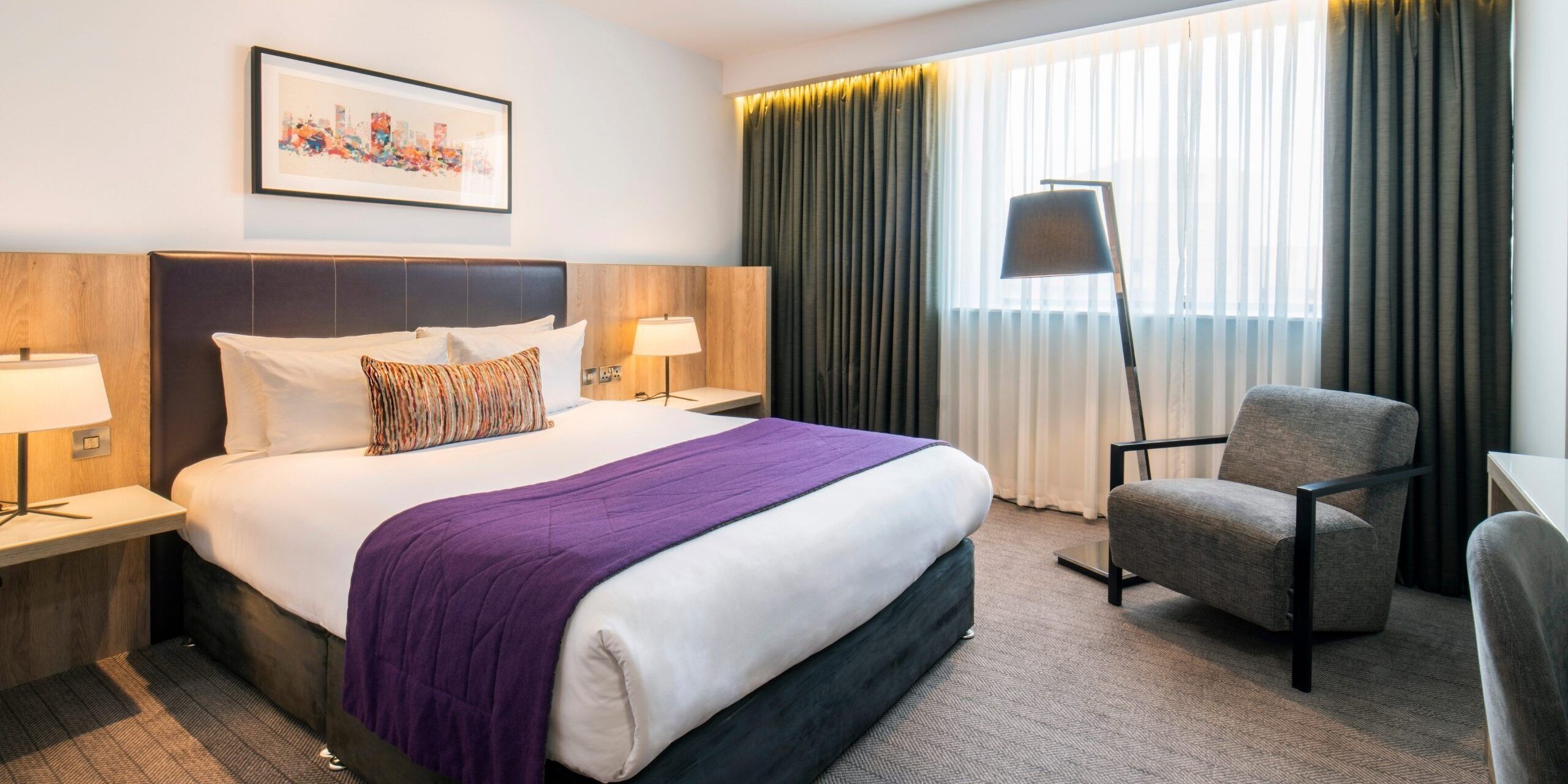 Quadruple Room Garden view (Teo) | Ropa de cama de alta calidad y ropa de cama 