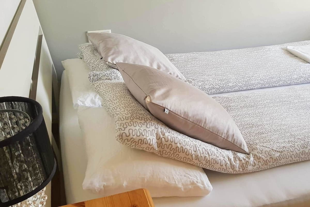 Quadruple Room, Multiple Beds, Non Smoking, Shared Bathroom | Blackout drapes, WiFi (free), individually decorated