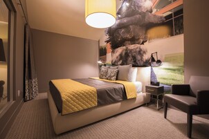 Minibar, cortinas blackout y sistema de insonorización 