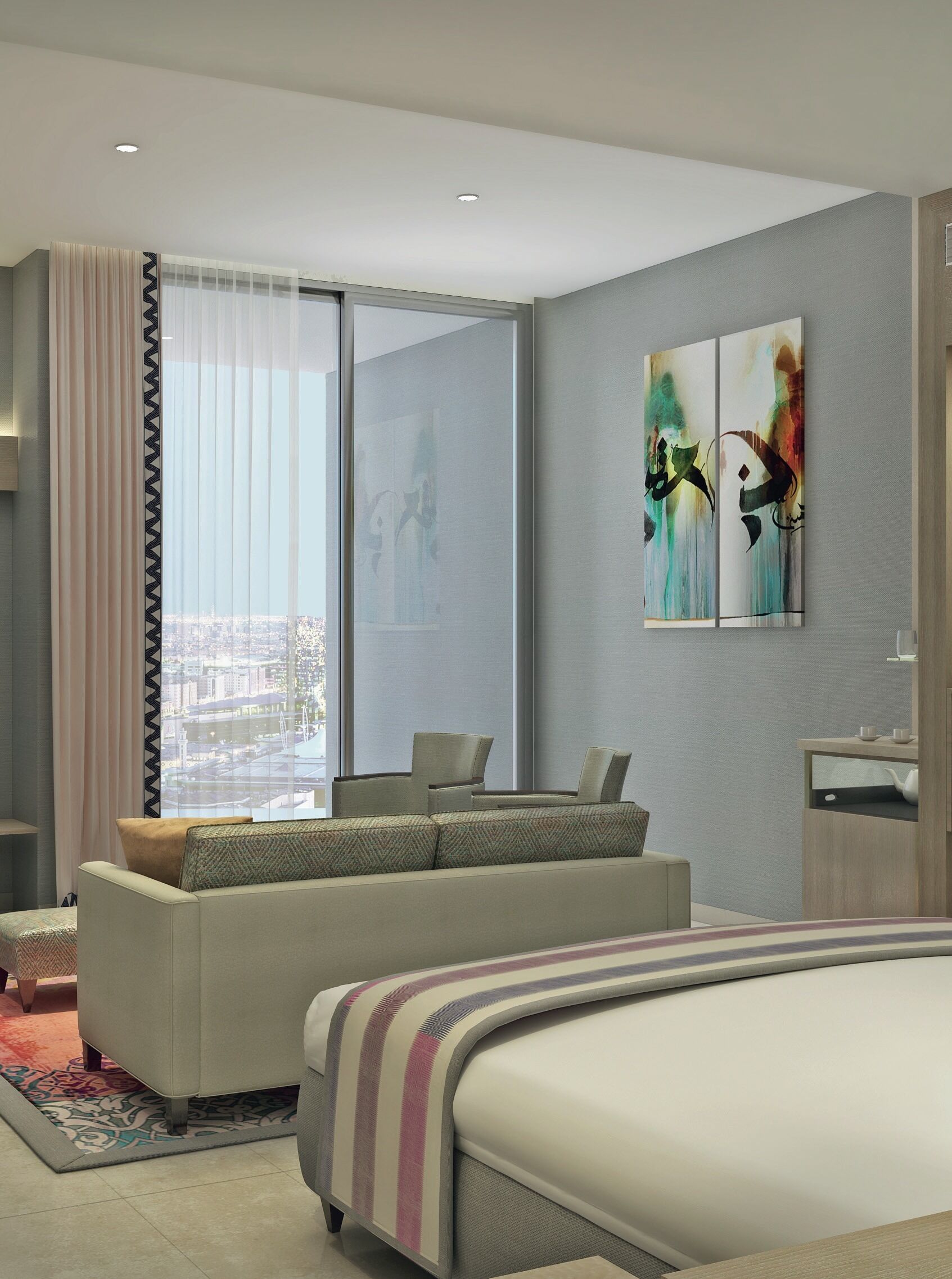 superior room (city side) | 1 bedroom, minibar, in-room safe, desk