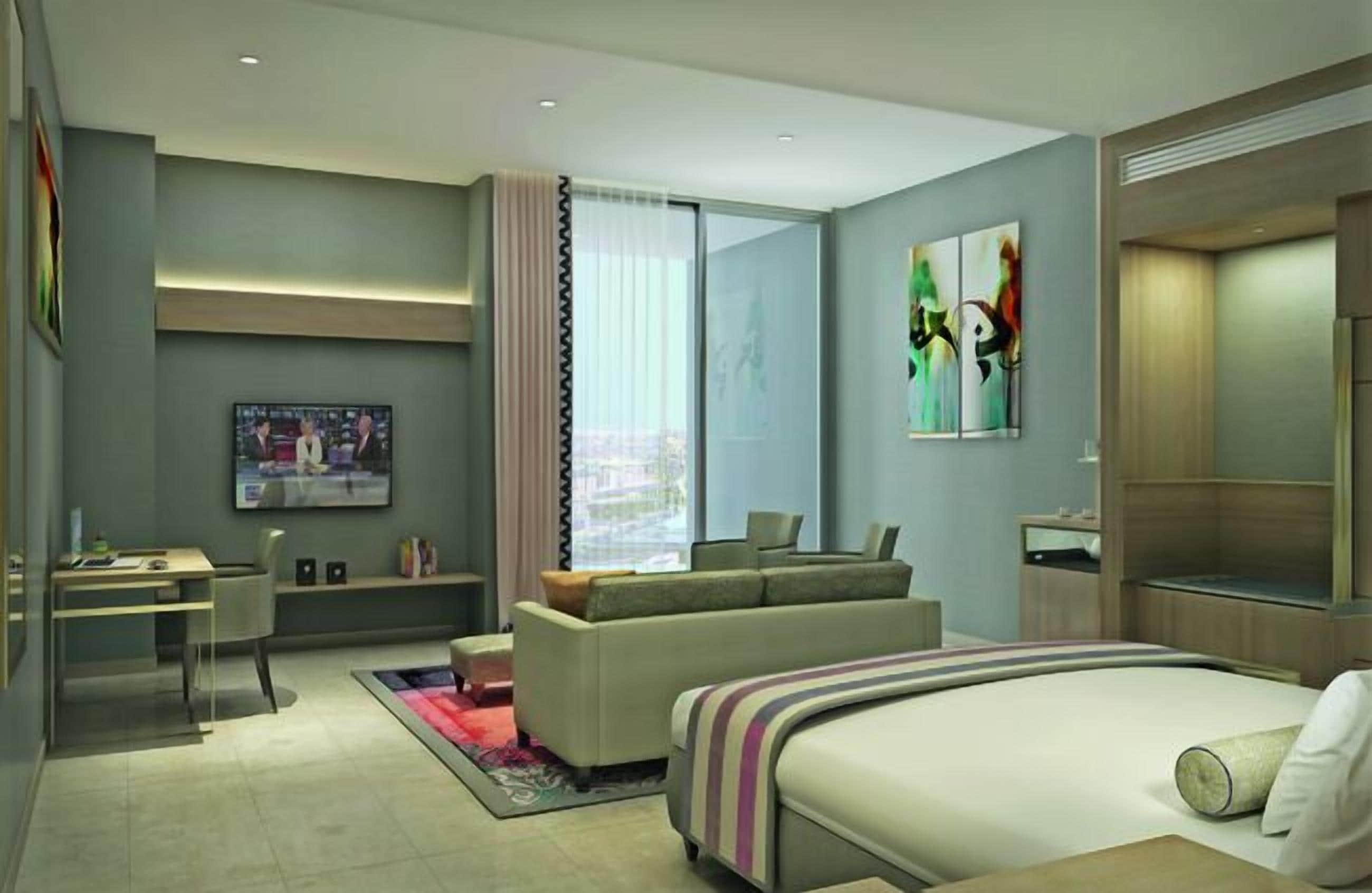 superior room (city side) | 1 bedroom, minibar, in-room safe, desk
