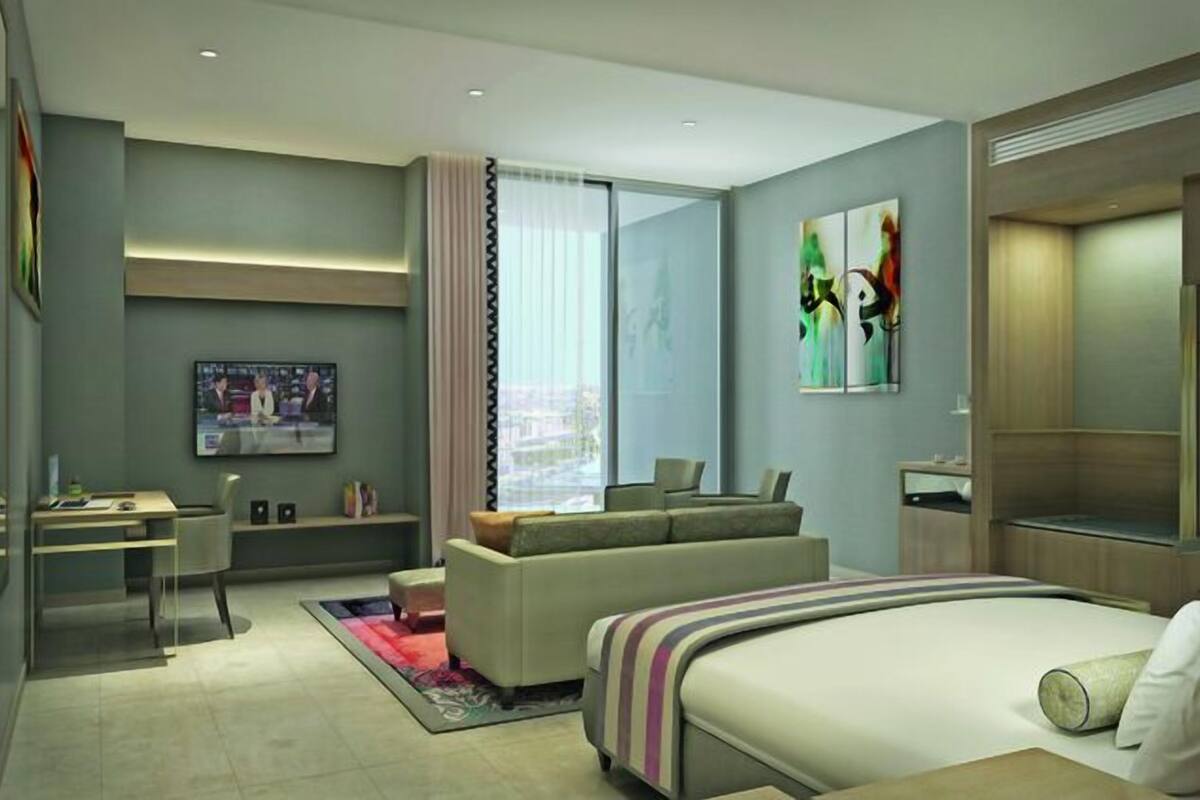 superior room (city side) | 1 bedroom, minibar, in-room safe, desk