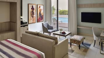 Minibar, in-room safe, desk, blackout curtains