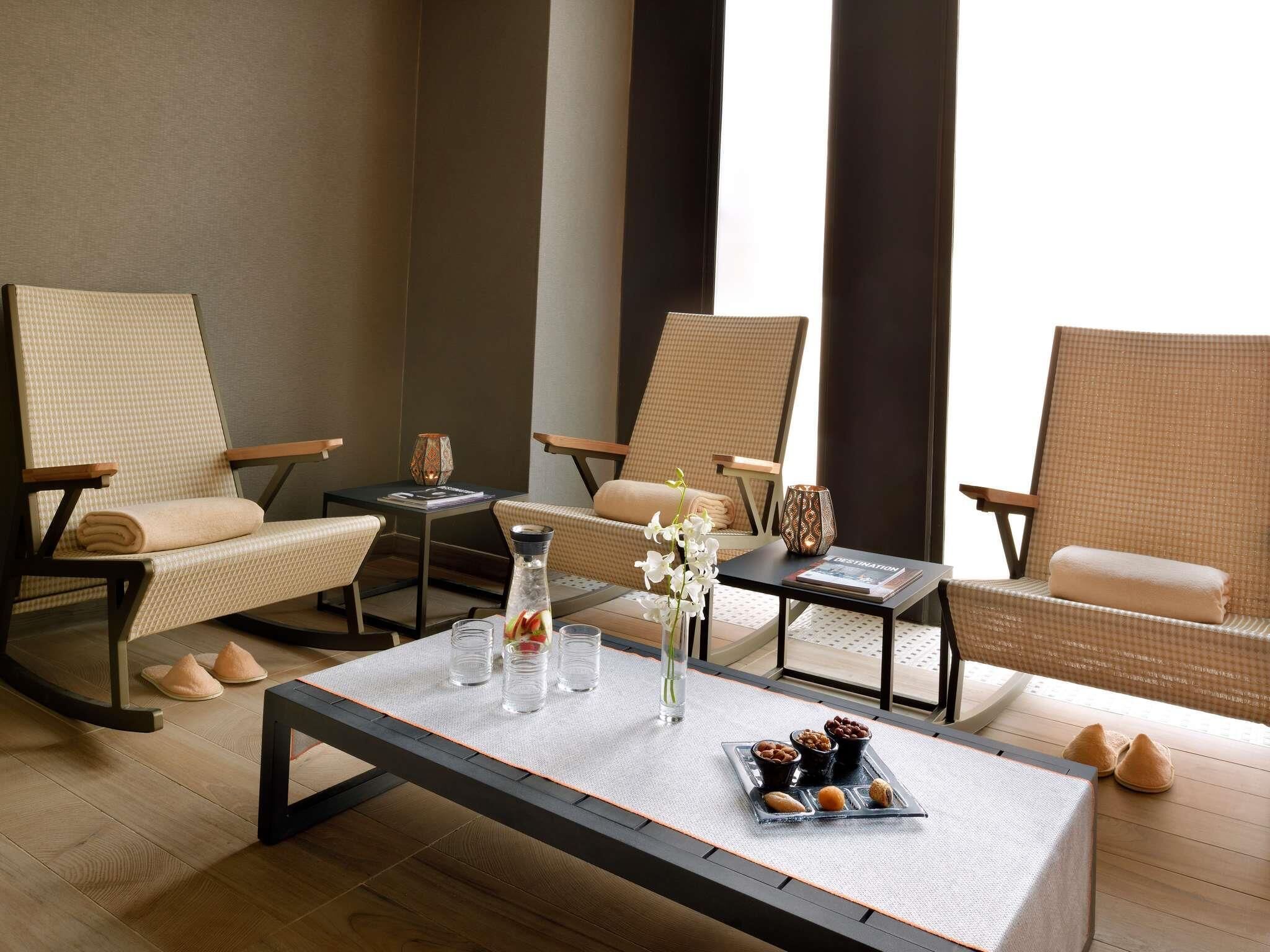 Sauna, steam room, body treatments, deep-tissue massages, Thai massages