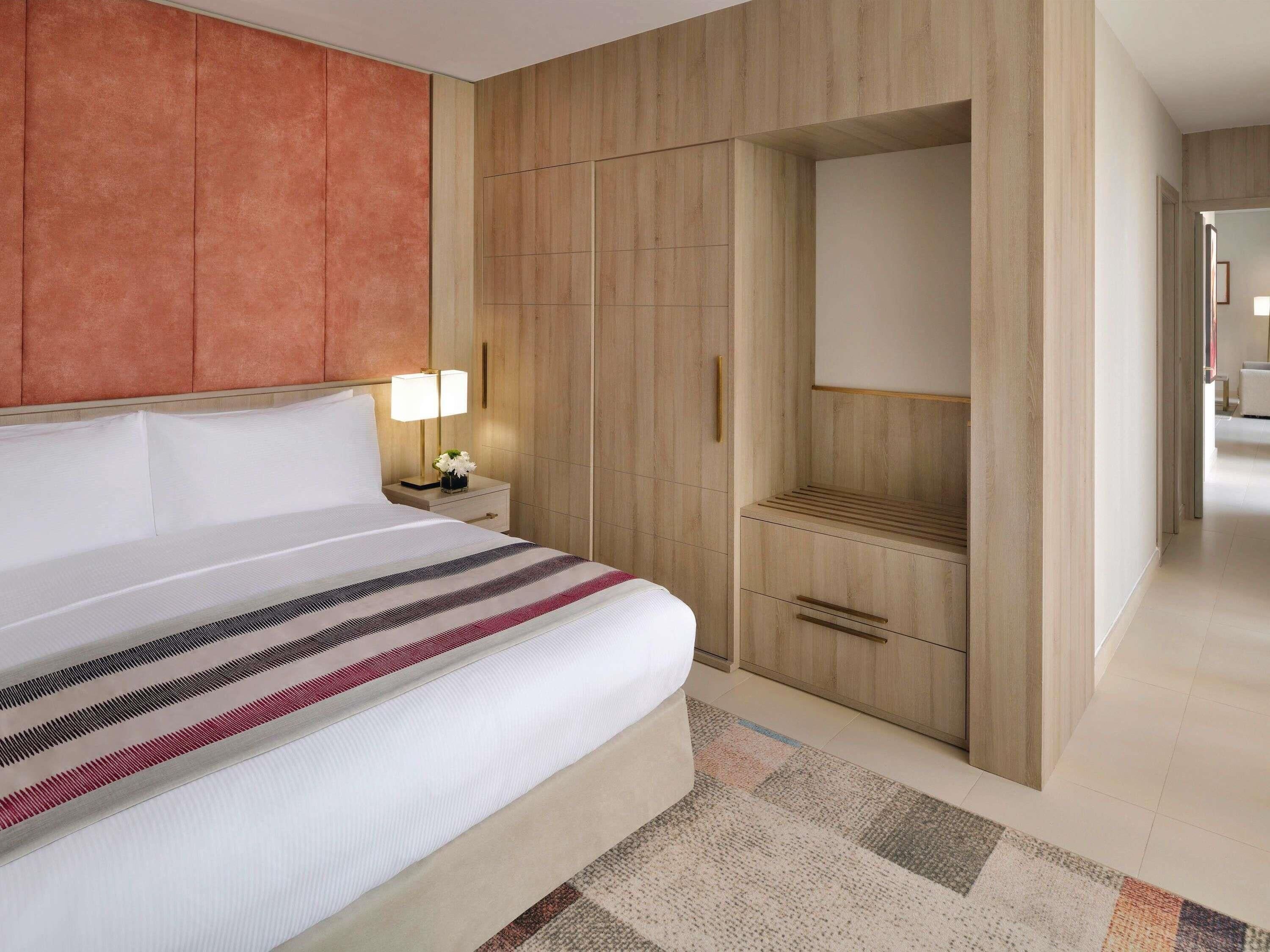 Minibar, in-room safe, desk, blackout curtains