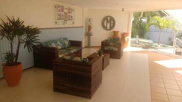 Sala de estar en el lobby