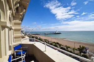 Executive Double Room, Balcony, Sea View | Balcony view