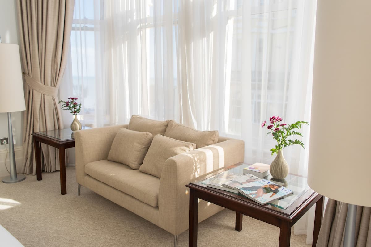 executive double room, partial sea view | egyptian cotton sheets, premium bedding, iron/ironing board, free wifi