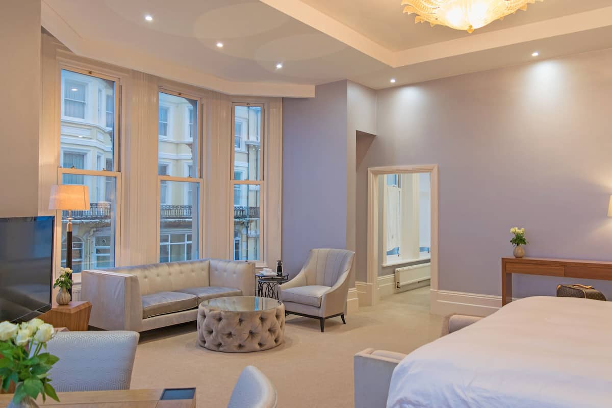 junior suite, sea view | egyptian cotton sheets, premium bedding, iron/ironing board, free wifi