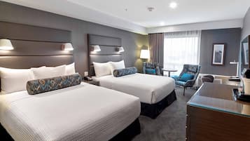 Standard Room, 2 Queen Beds | 1 bedroom, premium bedding, in-room safe, desk