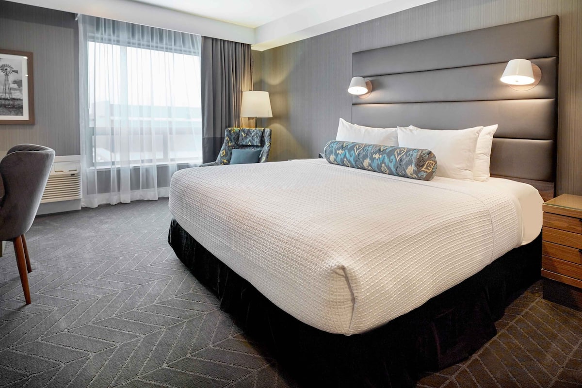 Standardzimmer, 1 King-Bett | Hochwertige Bettwaren, Zimmersafe, Schreibtisch
