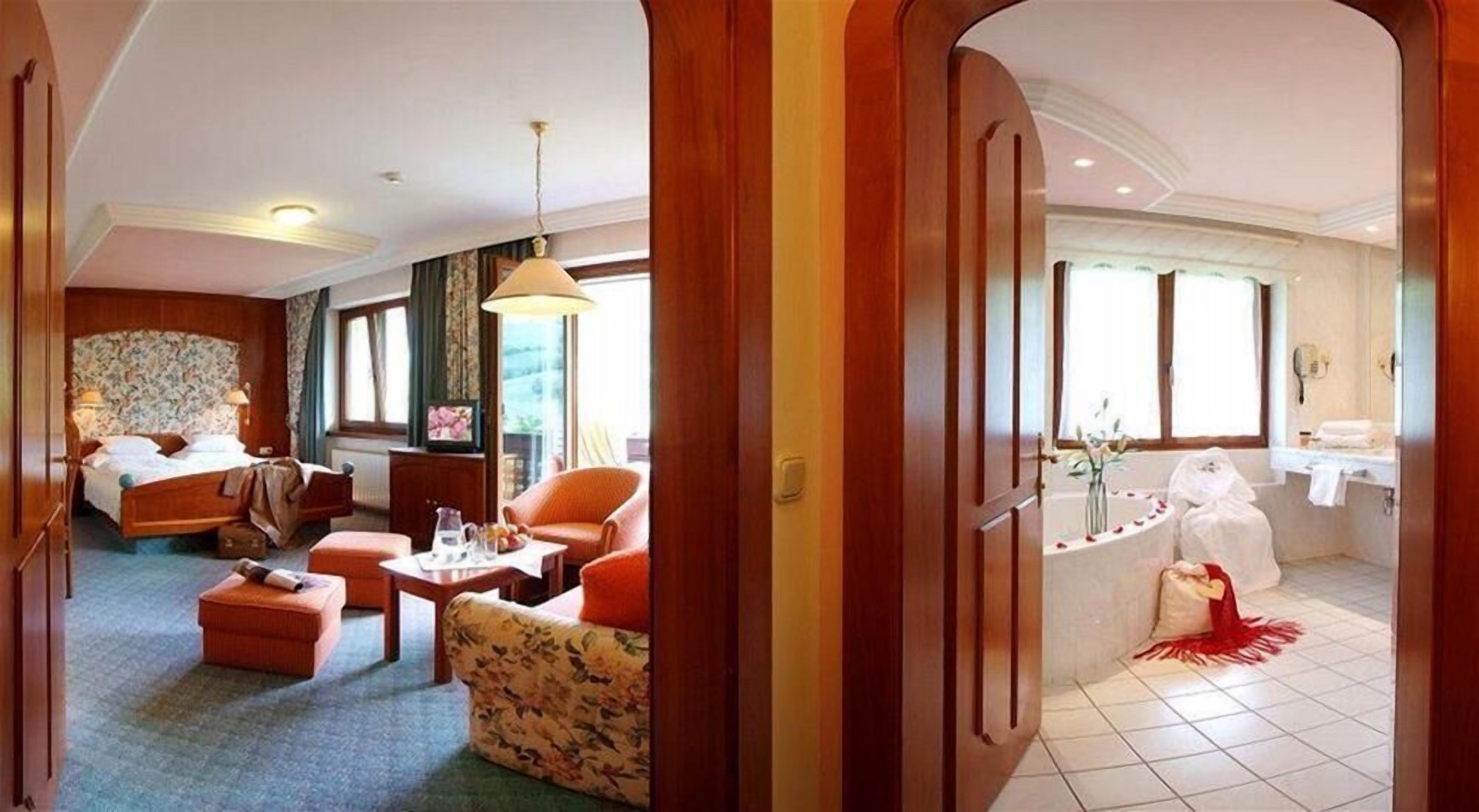 Blick von der Unterkunft