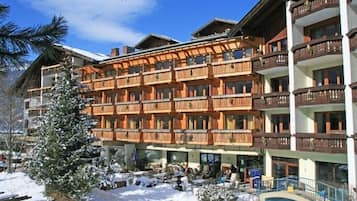 Blick von der Unterkunft