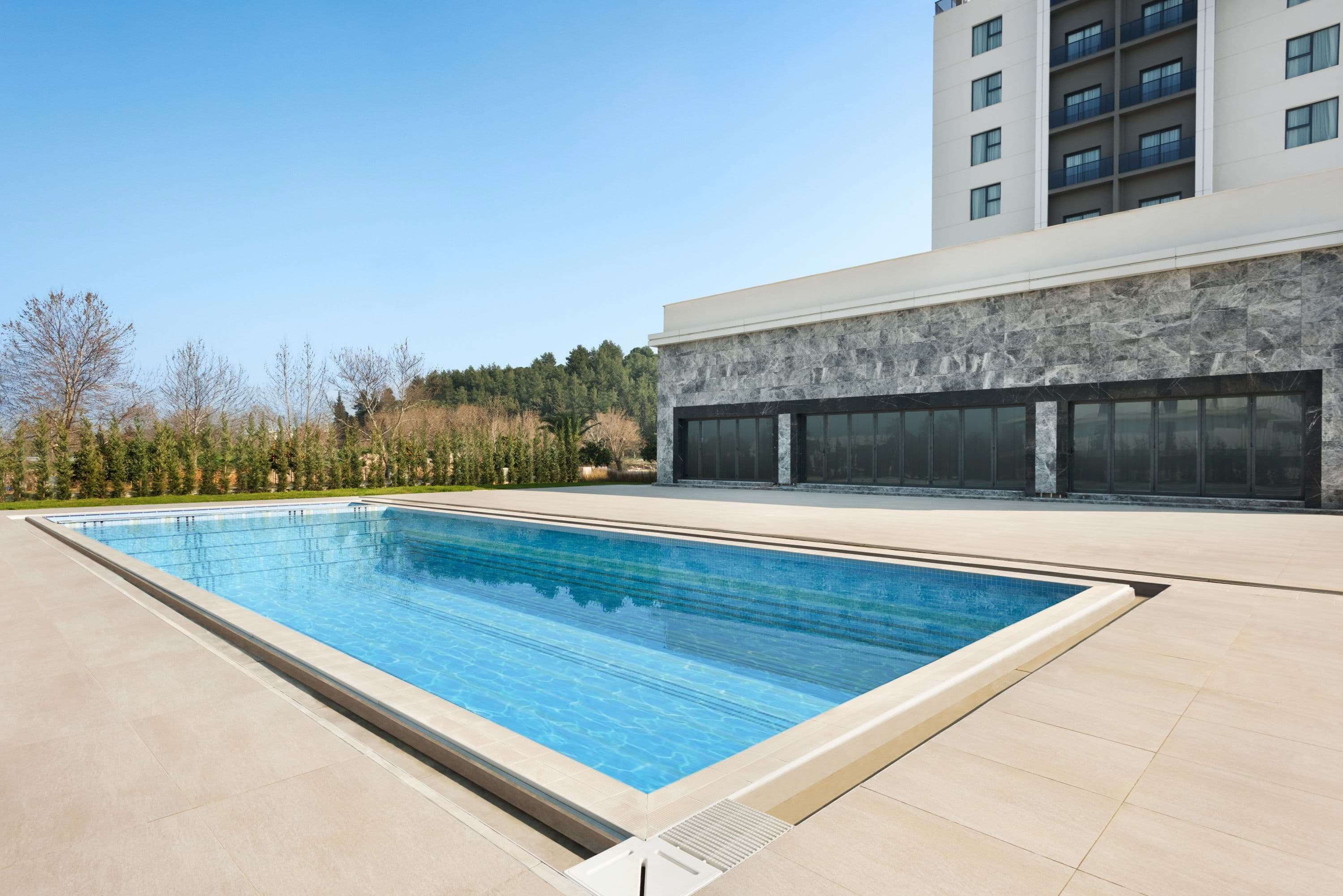 indoor pool, seasonal outdoor pool