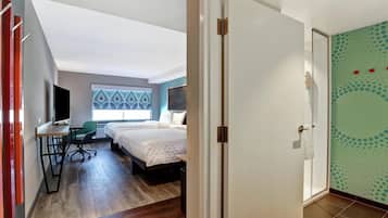 Room, 2 Queen Beds | Premium bedding, in-room safe, desk, iron/ironing board