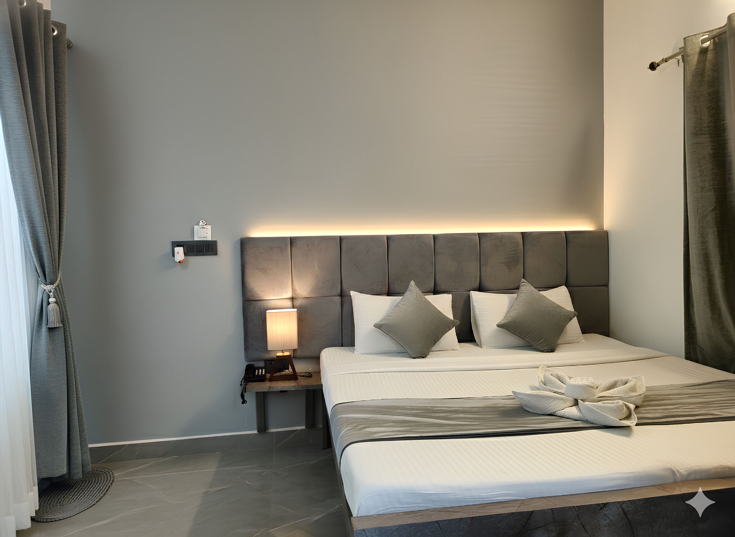 Kamar Double Standar, 1 Tempat Tidur Double, Bebas Asap Rokok | Meja kerja, gratis tempat tidur lipat/ekstra, dan Wi-Fi gratis