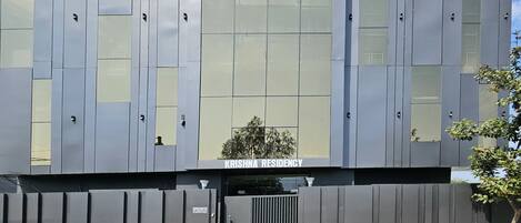 Fassade der Unterkunft