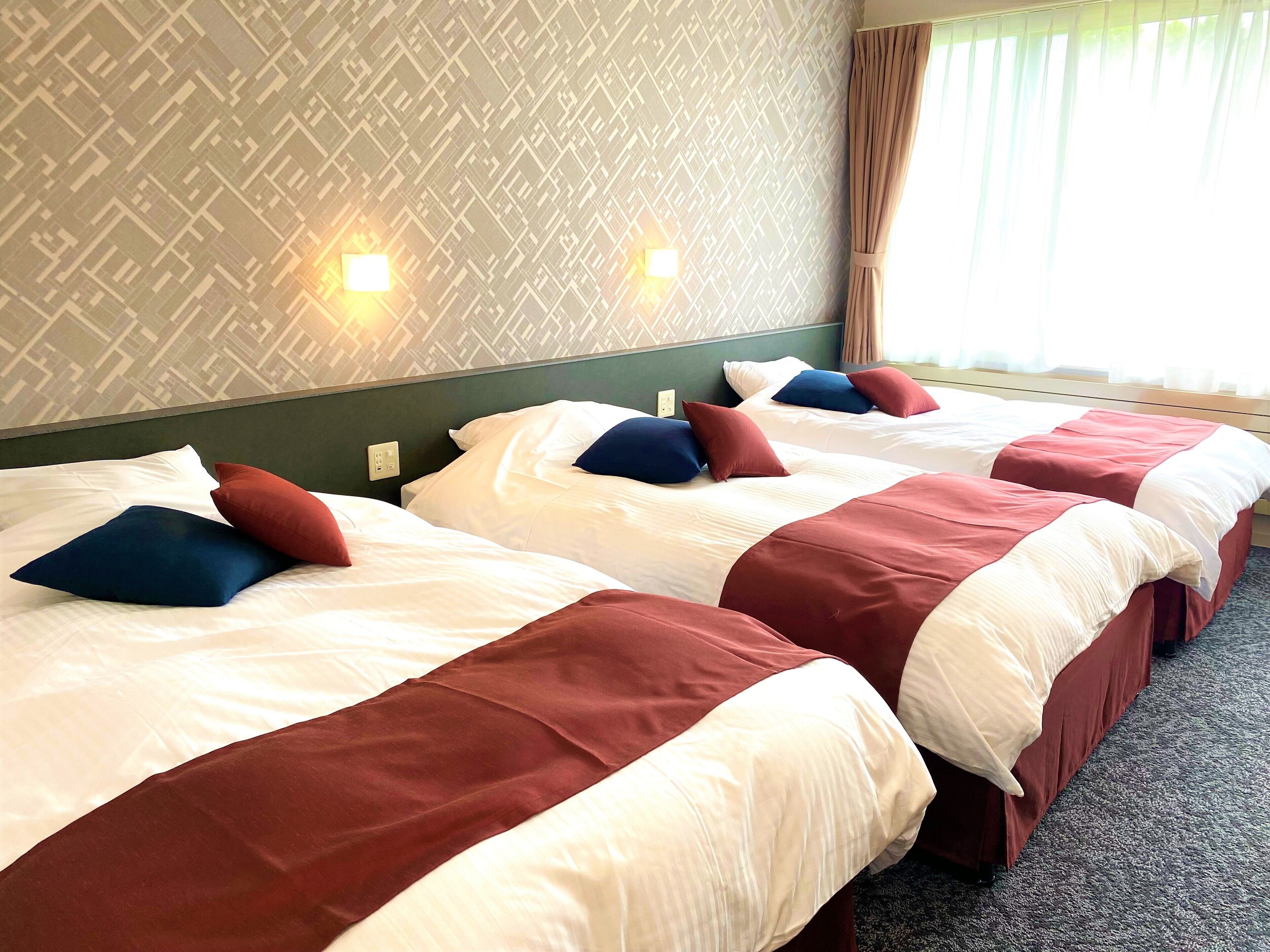 triple room, non smoking | 1 bedroom, in-room safe, desk, free wifi