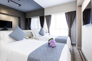 Minibar, in-room safe, blackout curtains, iron/ironing board