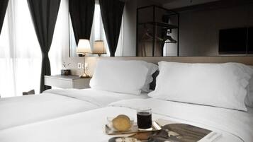 Minibar, in-room safe, blackout curtains, iron/ironing board