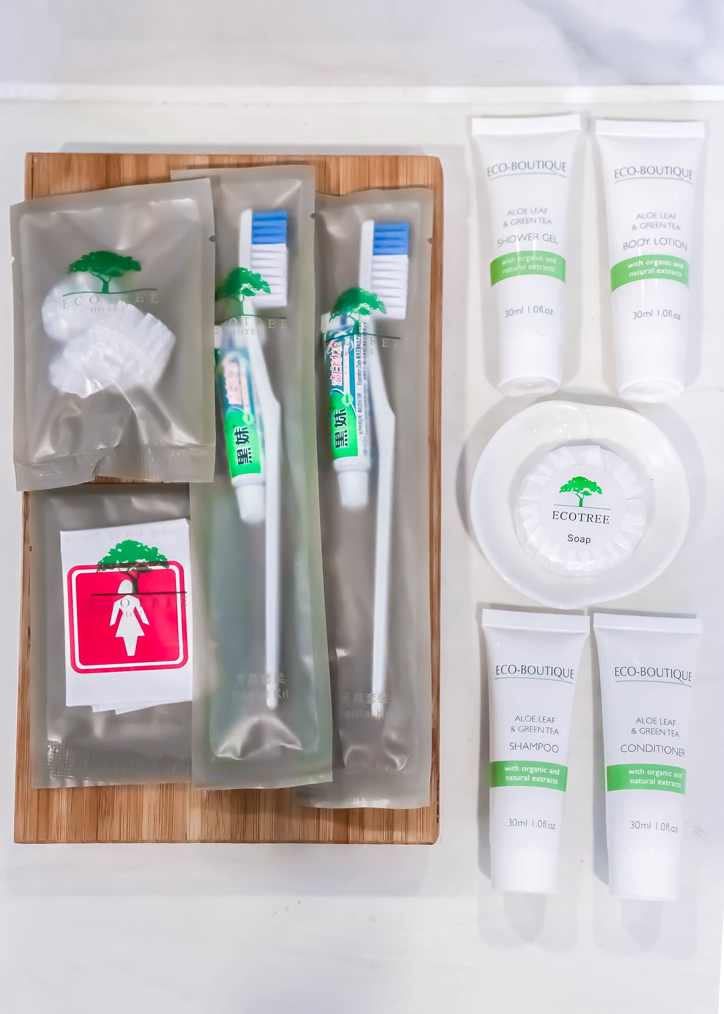 shower, free toiletries, slippers, towels