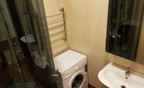 Departamento | Amenidades de baño | Regadera, amenidades de baño gratuitas, secadora de cabello, pantuflas 