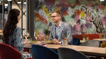 Lunch and dinner served