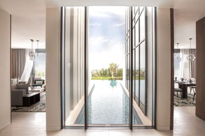 Villa, 3 habitaciones | Ropa de cama de alta calidad, edredón, camas con pillow-top y minibar