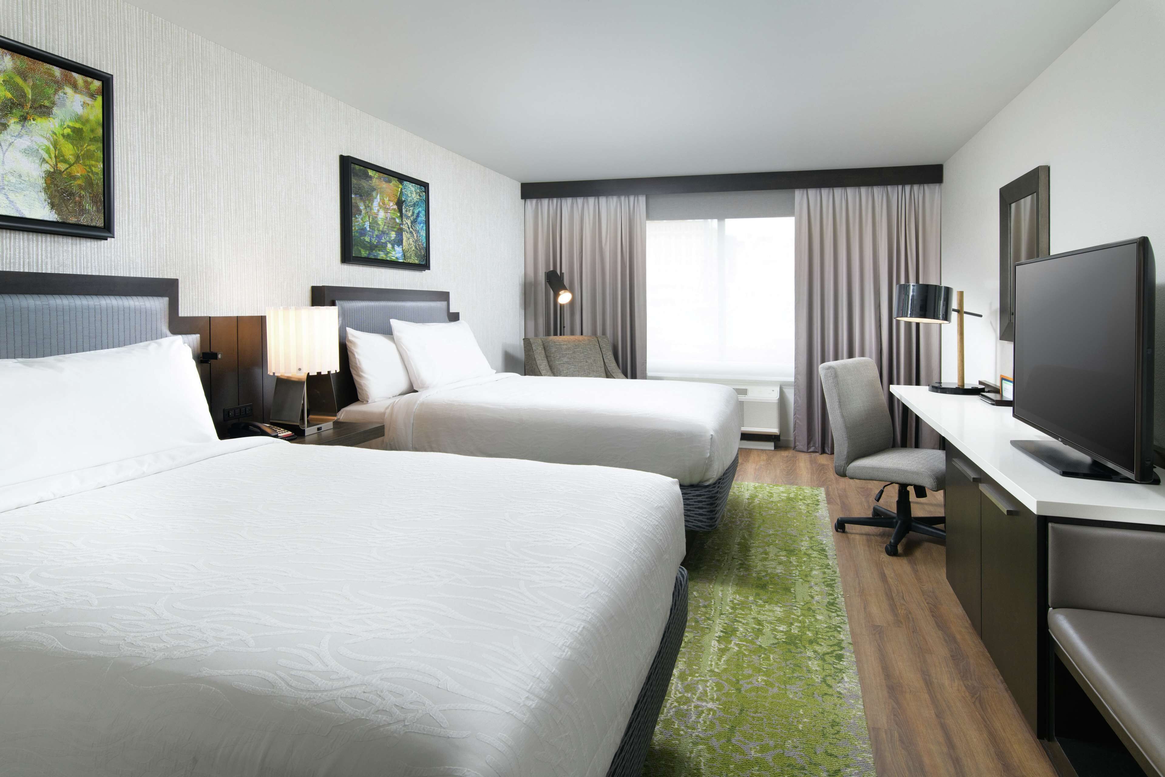 In-room safe, desk, laptop workspace, blackout drapes