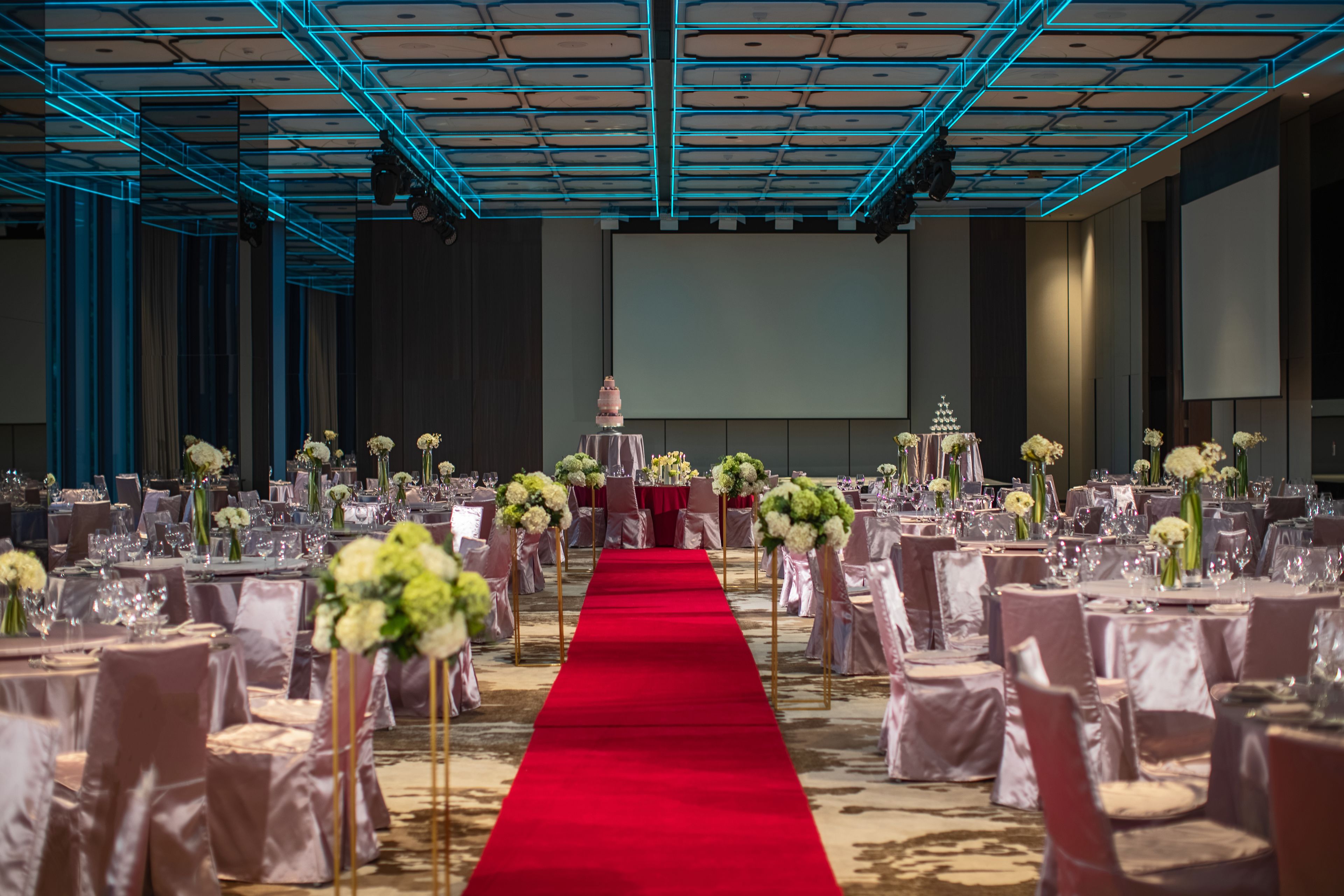 Indoor wedding