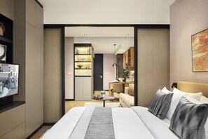 Estudio Premier | Caja de seguridad en la habitación y decoración personalizada 