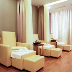 Salas de tratamiento para parejas, sauna y baño de vapor
