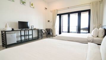 Room, 2 Katil Ratu (Queen), Ground Floor | Langsir/tirai gelap terus