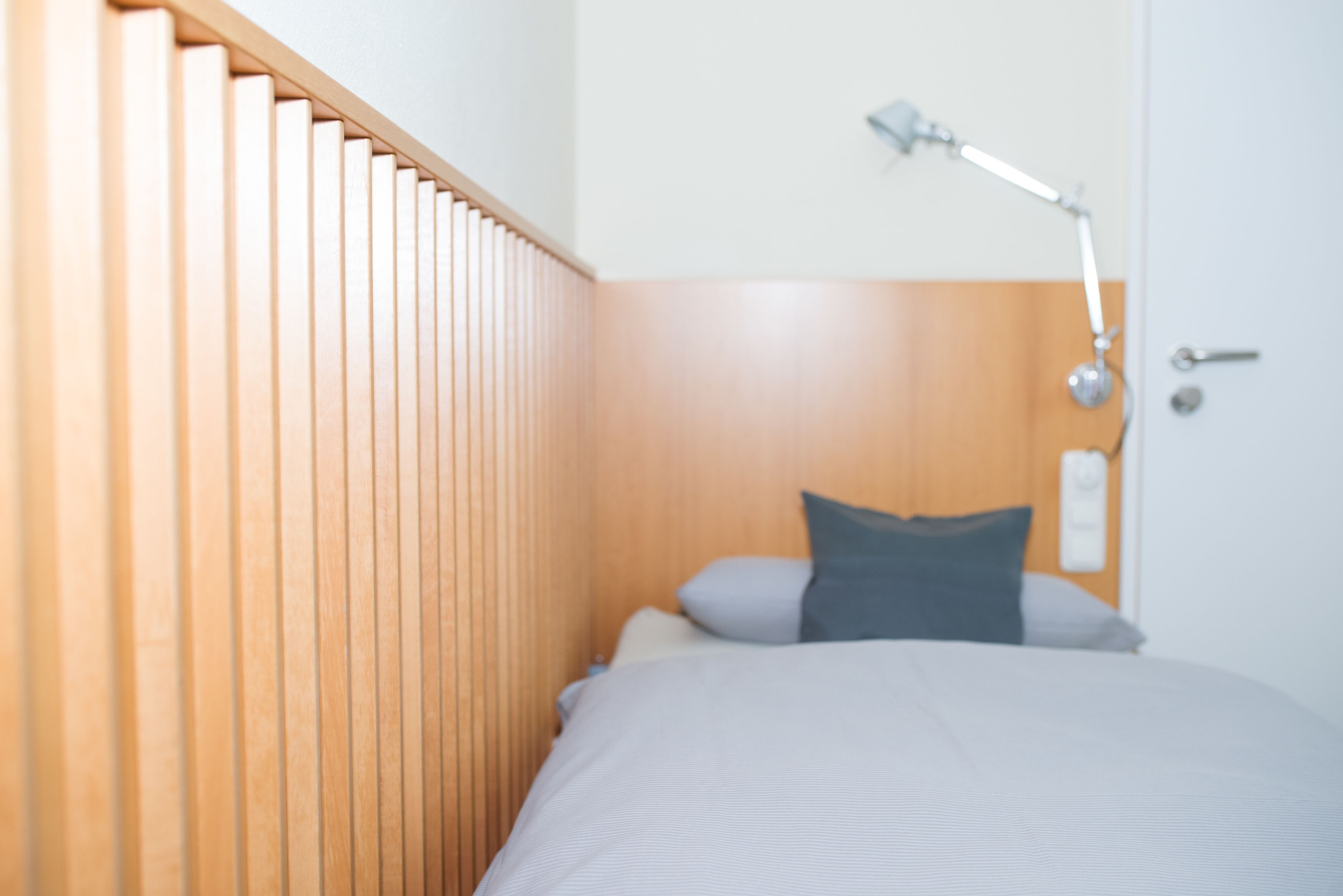 basic single room | hypo-allergenic bedding, desk, blackout curtains, rollaway beds