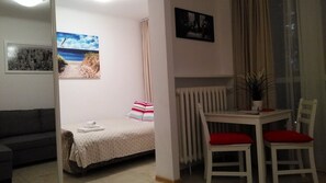 Appartamento | 1 camera, insonorizzazione, ferro/asse da stiro, Wi-Fi gratuito