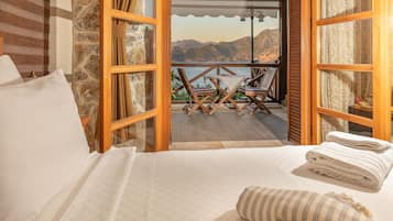 Dubbelrum - havsutsikt (Payam) | Balkong