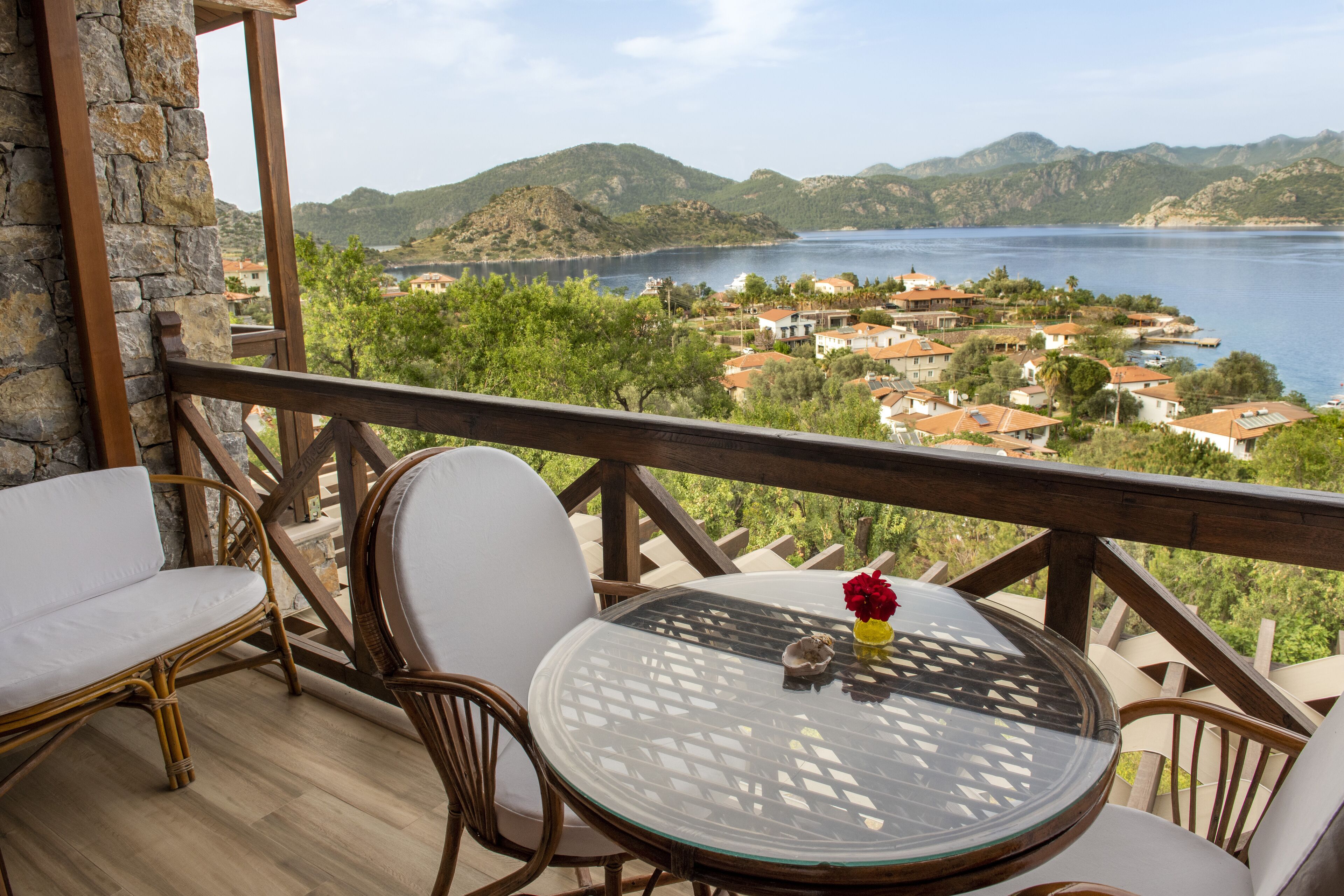 Double Room, Sea View (Incir) | Terrace/patio