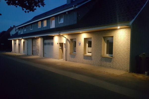 Front of property - evening/night