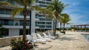 Pemandangan dari properti