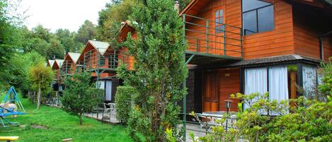 Utsikt mot trädgården