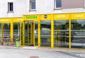 Entrée de l’hébergement