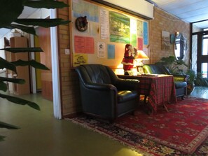 Zona de estar del vestíbulo