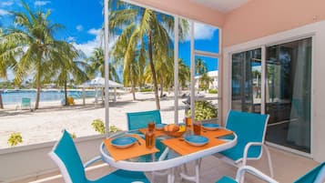 Deluxe Condo, Patio, Sea View | Terrace/patio