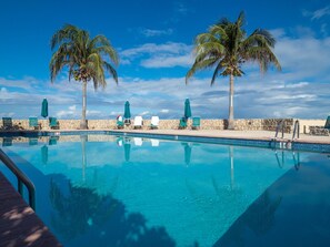 Outdoor pool - Plantation Village #20 by Cayman Vacation (Seven Mile Beach)
